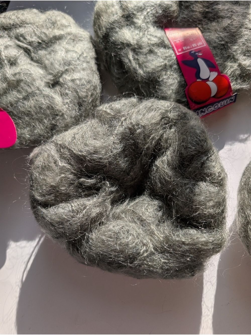 Pingouin Roubaix Mohair Yarn BNWT 5 X 40 Gr Skeins - Picture 2 of 7